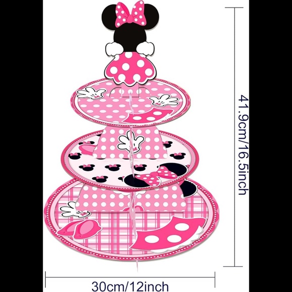 Minnie Mouse Themed Cupcake Stand - Picture 4 of 6
